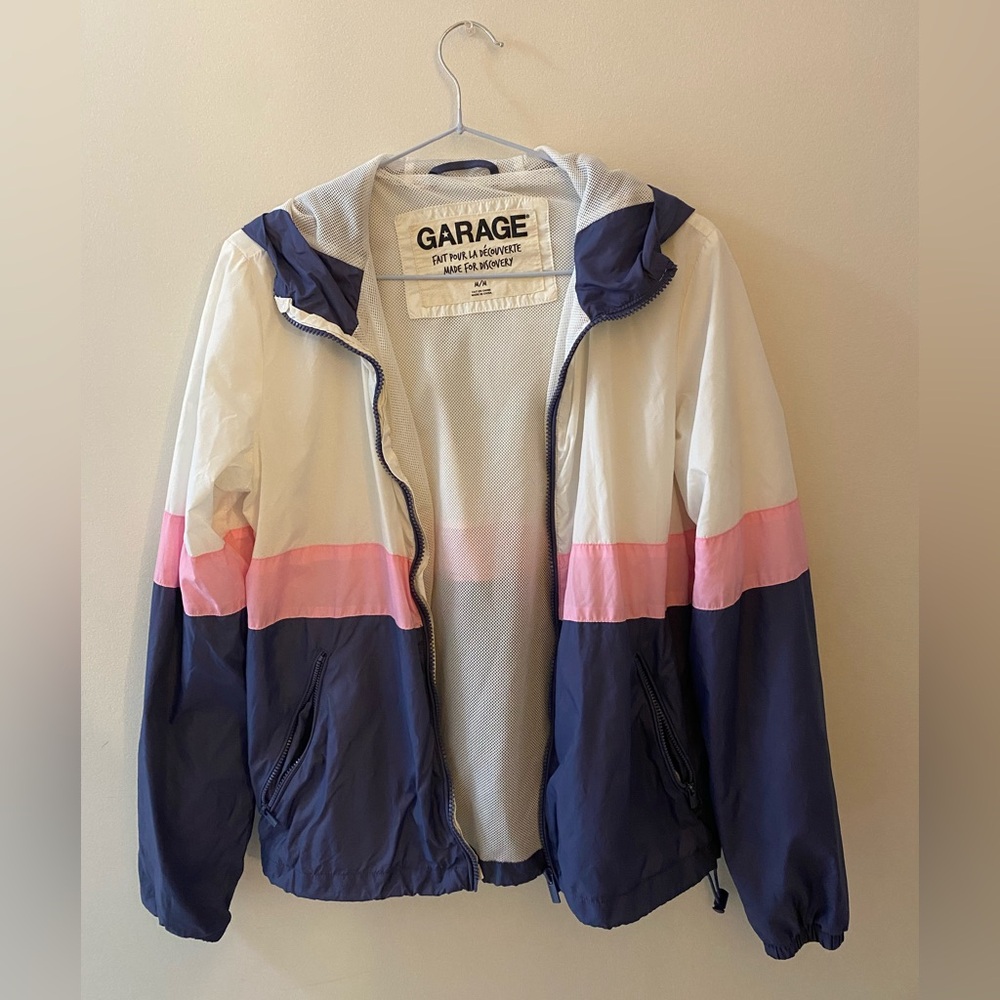 Garage Colorblock Windbreaker Jacket